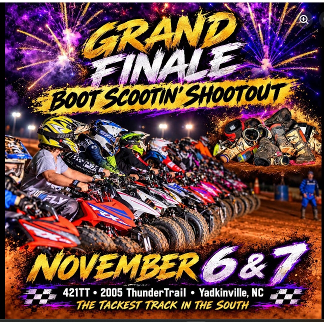 Grand Finale: Boot Scootin' Shootout at 421TT Graphic