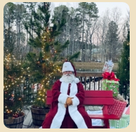 Campfire Christmas at The Lake Graphic