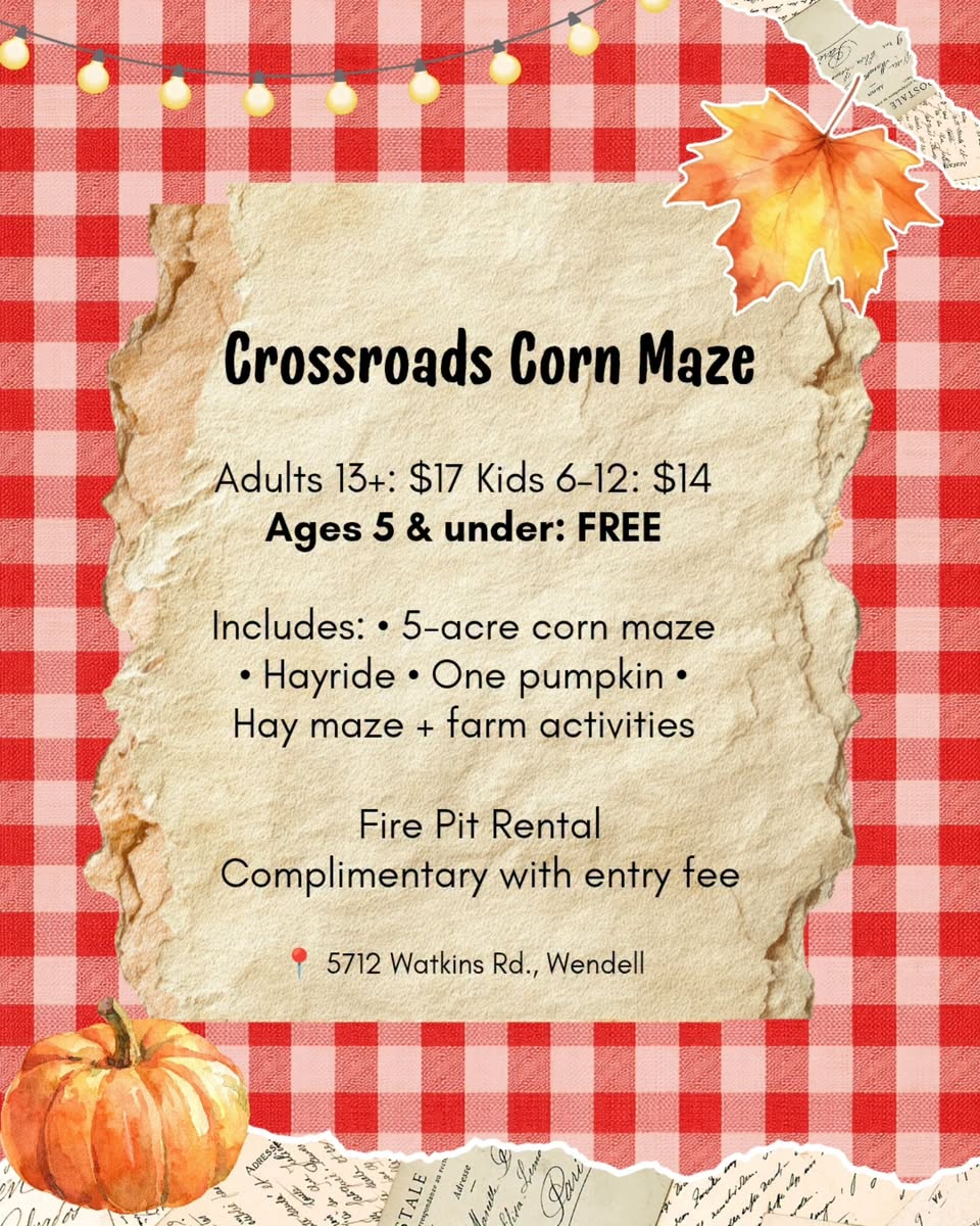 Crossroads Corn Maze Graphic